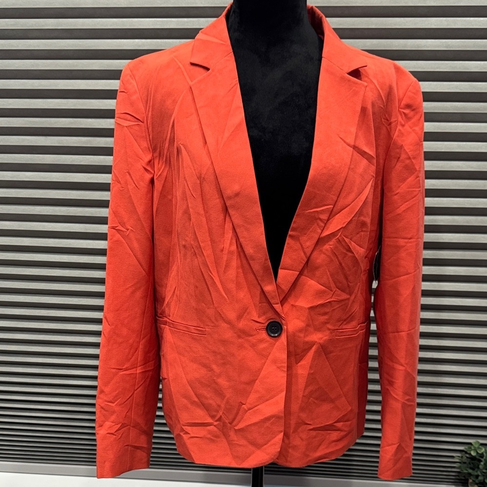 Simply Styled Women's Orange Blazer